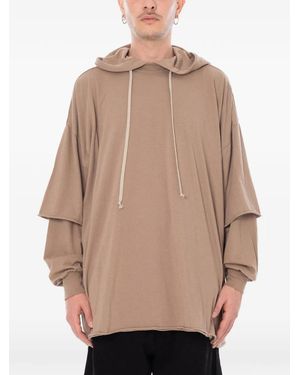 Rick Owens Sudadera Tommy Hustler Con Capucha - Neutro