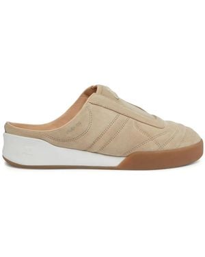Courreges Club 02 Mules - Brown