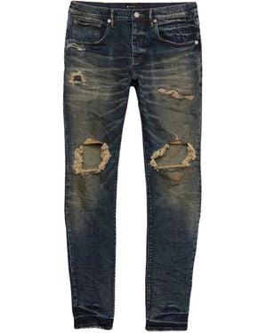 Purple Brand Distressed Jeans - Blue