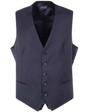 Tagliatore Chaleco Con Botones - Azul