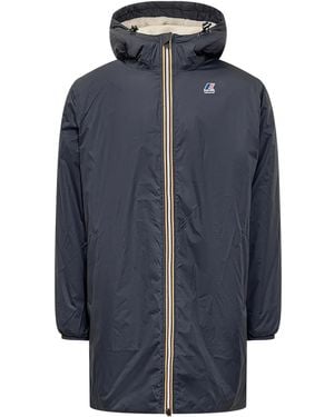 K-Way Le Vrai 3.0 Eiffel Coat - Blue