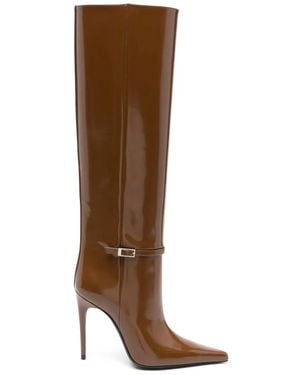 Saint Laurent Vendome Boots - Brown