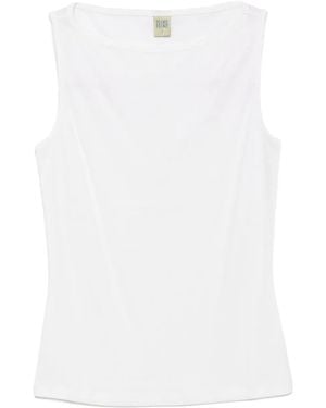 Flore Flore Top sin mangas Timmi - Blanco