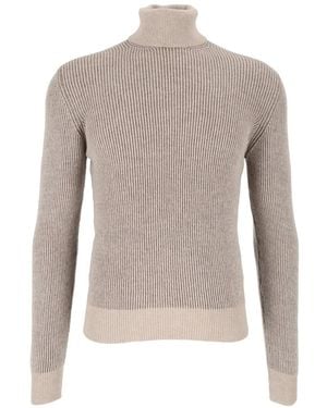 Circolo 1901 Wool Roll-Neck Sweater - Gray