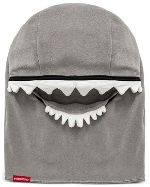 Sprayground Shark-Mouth Balaclava - Grey