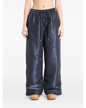 Nike Drawstring-Waist Track Trousers - Blue