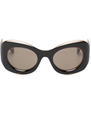 Loewe Occhiali Da Sole Geometrici - Grigio