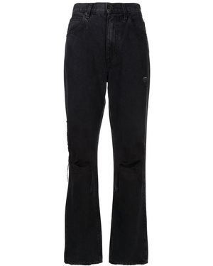 SLVRLAKE Denim London ダメージ ジーンズ - ブラック