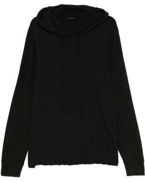 James Perse Hoodie Flammé - Black