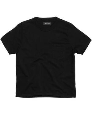 Les Tien チェストポケット Tシャツ - ブラック