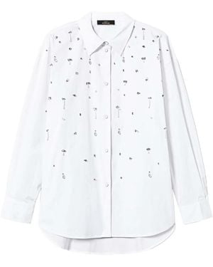 Twinset Embroidered Shirt - White