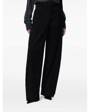 Thelatest Wide-Leg Pants - Black