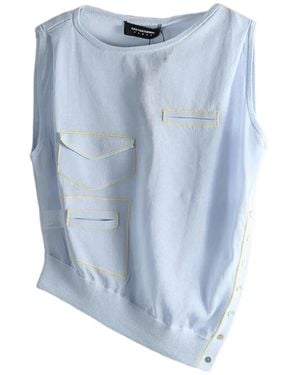 Kiko Kostadinov Kreiner Sleeveless Top - Blue