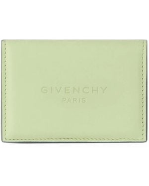 Givenchy Zweifarbiges Antigona Stamped Kartenetui Mit Klappe - Grün