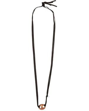 OAMC Halsketting Met Hanger - Zwart