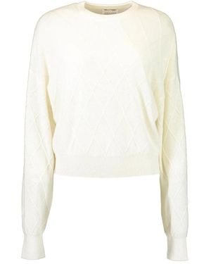 Hayley Menzies Janis Diamond Jumper - White
