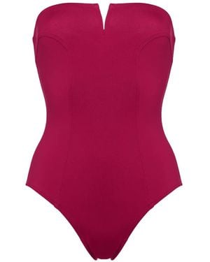 Eres Apparence Bustier Swimsuit - Purple