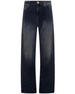 Fracomina Mineral Straight-Leg Jeans - Blue