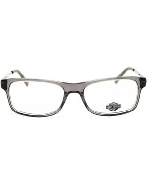 Harley Davidson Rectangle-Frame Glasses - Gray