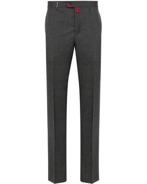 Kiton ウールパンツ - グレー