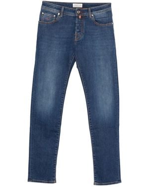 Jacob Cohen Jeans Mit Geradem Bein - Blau