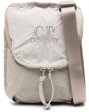 C.P. Company Plain Paper Kuriertasche - Weiß