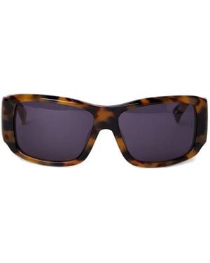 Eytys Tortoiseshell-Effect Sunglasses - Blue