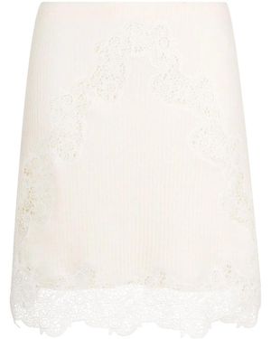 Chloé Wool Skirt - Natural
