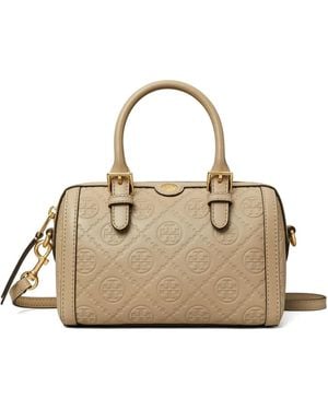 Tory Burch T モノグラム ショルダーバッグ - ナチュラル