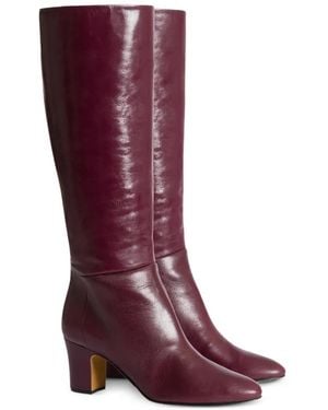 Alberta Ferretti Stivali Al Ginocchio - Rosso
