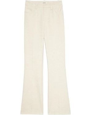 Zadig & Voltaire Straight-Leg Trousers - White