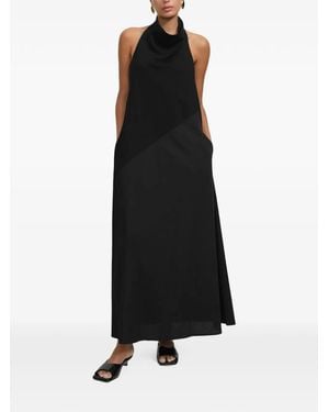MARCELLA Robe Longue Denali - Black