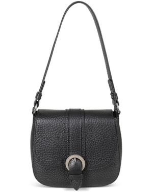 Orciani Sunday Soft Buckle-Detail Tote Bag - Black