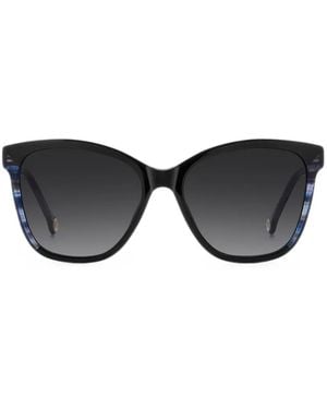 Carolina Herrera Cat-Eye Frame Sunglasses - Black