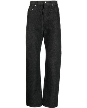 Undercover X Psycho Logo-Appliqué Jeans - Black