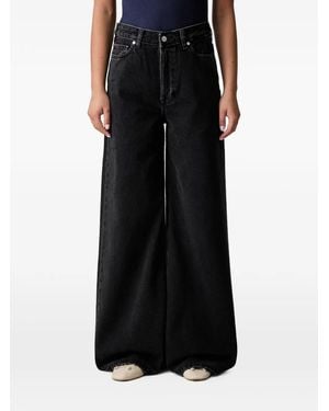 Scotch & Soda Wide-Leg Jeans - Black