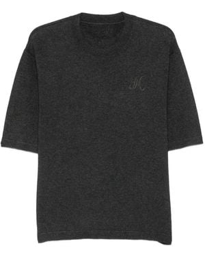 Isabel Marant Jona Logo-Embroidered Sweater - Black