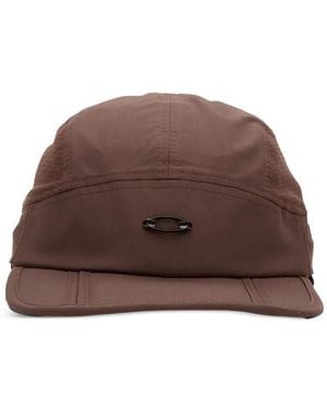 Oakley Latitude Solar Logo-Plaque Cap - Brown