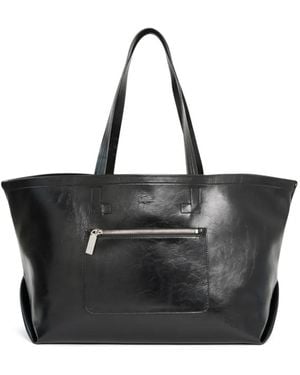 Lacoste Large Lite Glossy Tote Bag - Black