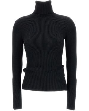 Junya Watanabe Turtleneck Jumper - Black