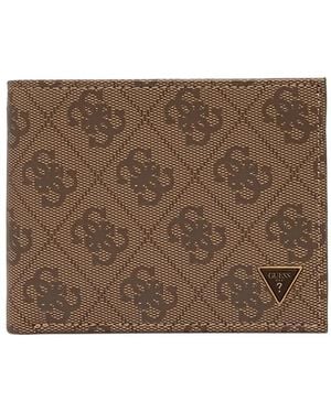 Guess Monogram Wallet - Brown
