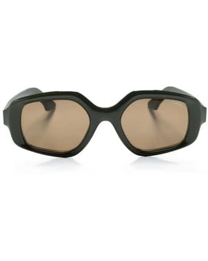 LAPIMA Elisa Geometric-Frame Sunglasses - Green