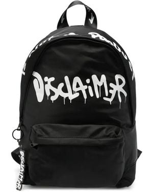DISCLAIMER X Eastpak Graffiti-Print Backpack - Black