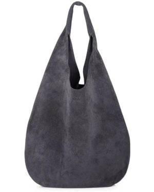 A.P.C. Neige Suede Tote Bag - Blue