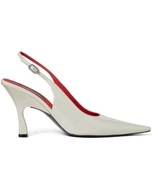 Stella McCartney 90Mm Elsa Slingback Pumps - White