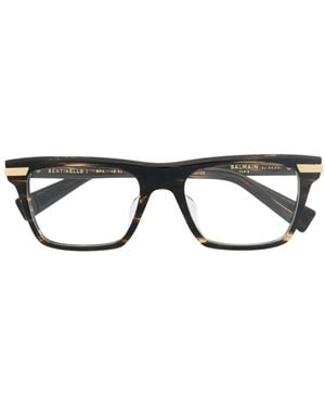Balmain Eckige Brille - Schwarz