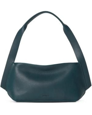 Shinola Small Derby Leather Shoulder Bag - Blue