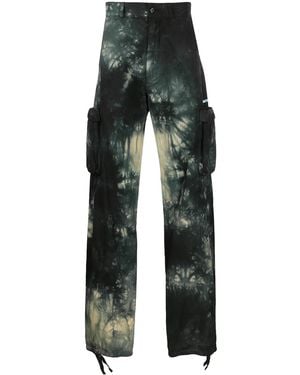 Off-White c/o Virgil Abloh Tie-dye Cargo Pants - Multicolor
