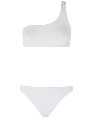 FEDERICA TOSI One-Shoulder Bikini - White