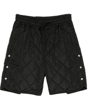 Dover Street Market Bermudas Acolchadas Con Cordones De X Kei Ninomiya - Negro